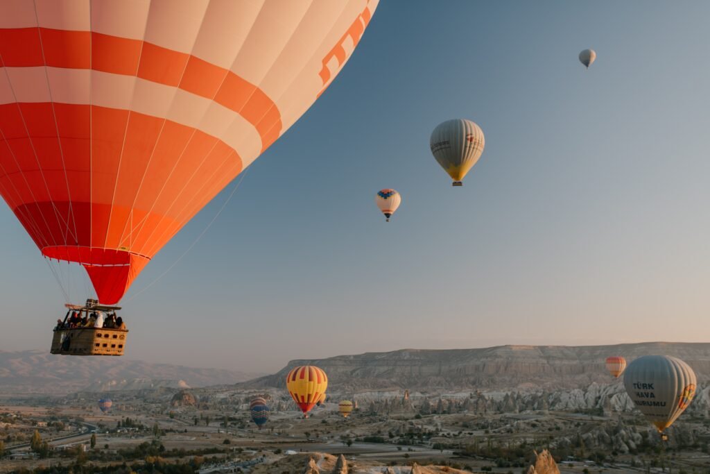 hot air balloon ride