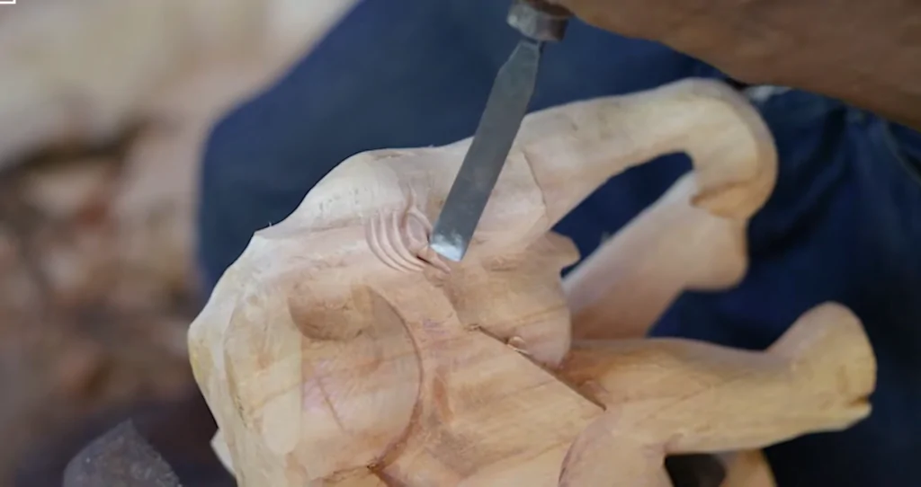 wood carving